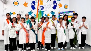 Lahra do X tiranga 🇮🇳 Republic day celebration| Dance performance Class 5 | 