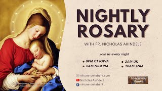 NIGHTLY ROSARY WITH FR. NICHOLAS AKINDELE