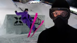 Skier Reacts To X GAMES KNUCKLE HUCK 2026 *Cry Me a River*