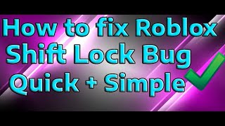 Roblox How To Fix Mobile Controls on PC Bug/Shift Lock Windows 10 (Won't work for everyone)