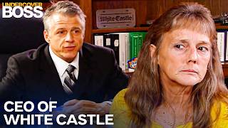 White Castle Employee Fears Getting Fired Every Day | Undercover Boss