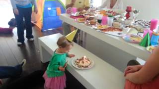 Aoibheann has an early birthday