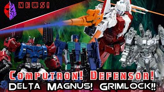 Combiners! Computron! Defensor! Volcanicus! And Delta Magnus, Too!!