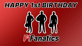 F1 Fanatics Happy 1st Birthday Surprise