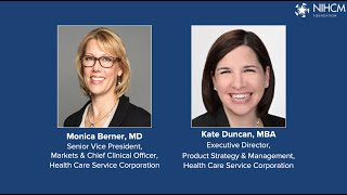 Dr. Monica Berner and Kate Duncan's NIHCM Cancer Care Webinar Presentation