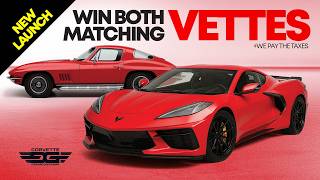 2026 Corvette Dream Giveaway: Win BOTH a 1967 Vette + a C8 with the Z51 Performance Package.