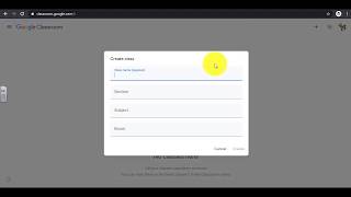 Creating a digital class in Google Classroom and adjusting settings