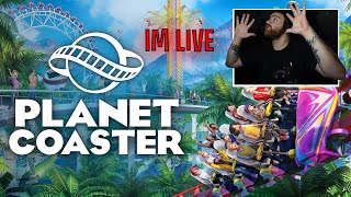 Planet Coaster Live Stream gameplay (PC) (Road to 400 Subs)