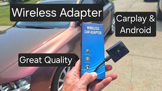 REVIEW - 2 in 1 Wireless CarPlay Adapter