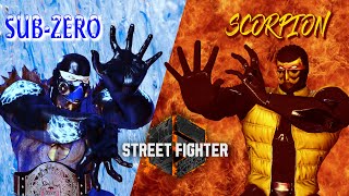STREET FIGHTER 6 :  SCORPION & SUB-ZERO ( updated creations )