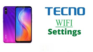 Tecno Mobeil Phone WiFi Setting ll How To Fix Wi Fi connection Problem In Tecno phone