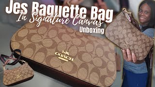 The Jes Baguette Bag Unboxing Coach