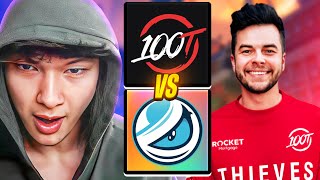 SINATRAA REACTS TO 100T VS LUMINOSITY GAMING