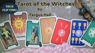 Tarot of the Witches by Fergus Hall 🔮 Cinematic Flip Through (No Talking, Music Only)