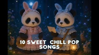 [EN] 🌙Little Night Songs (30MIN) – Moonlight Panda Post | 月夜のチルポップ・ランタンと手紙の10曲 🐼