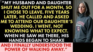 My Husband & Daughter Erased Me—5 Years Later I Walked Into Her Luxury Wedding & He Shook