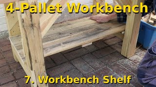 4-Pallet Workbench part 7 - Workbench shelf