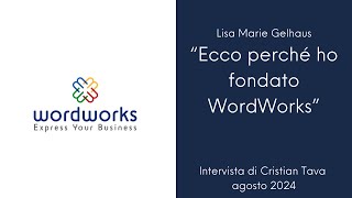 Lisa Gelhaus - Here's why I created WordWorks