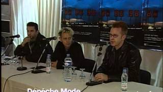 Depeche Mode - Conférence de presse