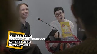 Carla serrano presenta 'Una historia del arte MUY RÁPIDA' en Fnac