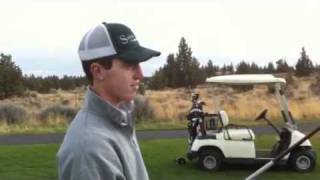 Golfing juniper golf course hole 5