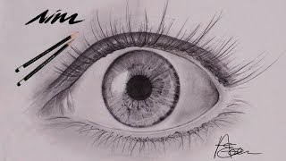 Human Eye Sketch by Taimmy Hango