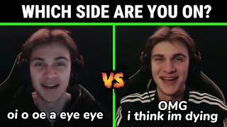 Oi oi oi a eye eye vs OMG i think im dying