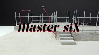 How to make mini House from Concrete #2.wall and cement stairs