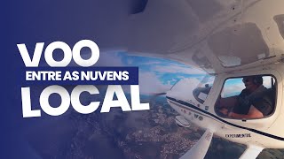 Voozinho local (SSCK) entre as nuvens - Pelican 500BR
