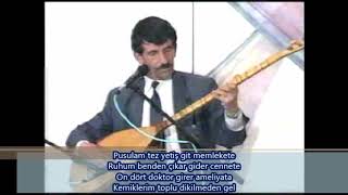 TORUNİ'NİN 1981 YILINDAKİ TRAFİK KAZASI SONRASI AŞIKLARA SİTEMİ