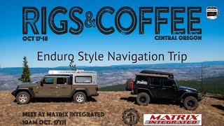 Rigs and Coffee: Central Oregon Enduro Style Navigation Trip 10.2020