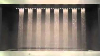 Water feature prints with water
