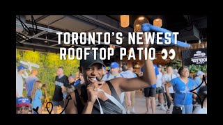 BLUE JAYS VLOG: POV Look At The Brand New Corona Rooftop Patio!