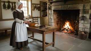 Making Dinner in 1655 |Mutton, Kidney Pie, Pottage| ASMR Real Historic Recipes