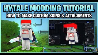 Hytale Modding Tutorial : How To Make Custom Skins and Attachments