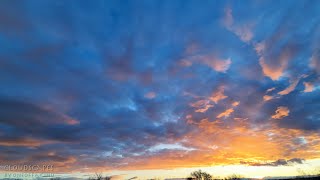 Meditation Atmospheric CloudScapes #2 - Time-lapse Clouds with Meditation Music. #Meditation #clouds