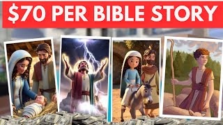 How I Made $2,000 in 1 Month Uploading Bible Stories (Step-by-Step)