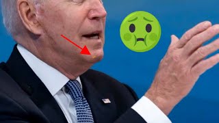 Joe Biden eats booger live on TV