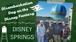 Disney Fantasy Disembarkation + Disney Springs T-Rex Café Review!