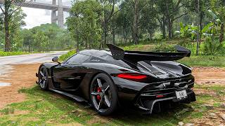 Koenigsegg Jesko - Forza Horizon 5 | Thrustmaster T300RS gameplay