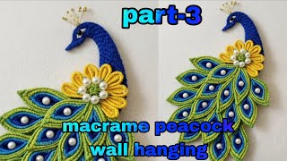 macrame new design peacock /#macrame peacock /#macrame/#shorts/#short/#yt/#ytshorts/#crochet