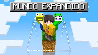 Minecraft but the WORLD EXPANDS