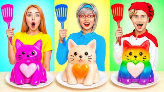 Me vs Grandma Cooking Challenge! Epic Cake Decorating War by Turbo Team