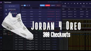 LIVE COP | Jordan 4 Oreo | 300 Chekouts | COOKOUT