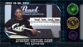 Synergy Virtual Camp: Marcus Joyner - Drumline "Lesson 1"