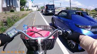 Biking around Okazaki City, Aichi Prefecture, Japan