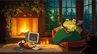 strangely peaceful and cozy 🌧 calm your anxiety, relaxing music - lofi hip hop mix - aesthetic lofi