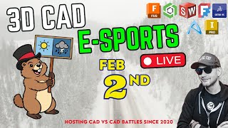 Model Monday Live | CAD Speed Modeling Battles, Tutorials, Tips and Tricks -TOURNAMENT MODEL EDITION