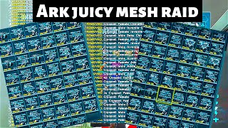 Ark small tribes raiding juicy mesh base