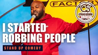 I Started Robbing People | Comedian Brian Tucker - Chocolate Sundaes Standup Comedy